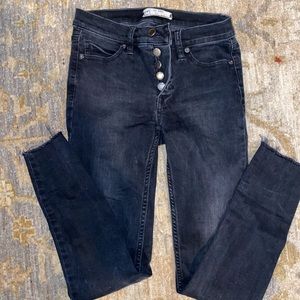 Free people black jeans
